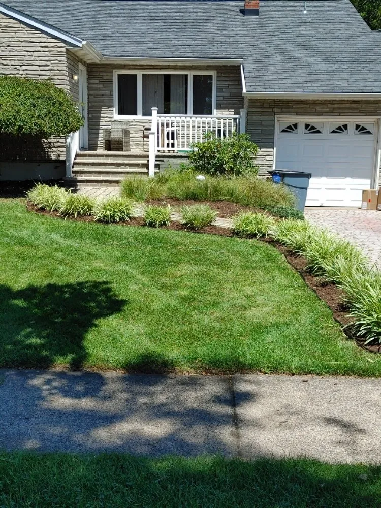 Expert yard maintenance with custom design in totawa, NJ by Evergreen Property Services