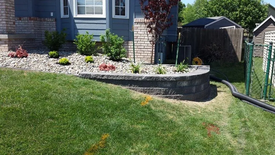 Custom outdoor landscaping in Grimes, IA - Evergreen Services