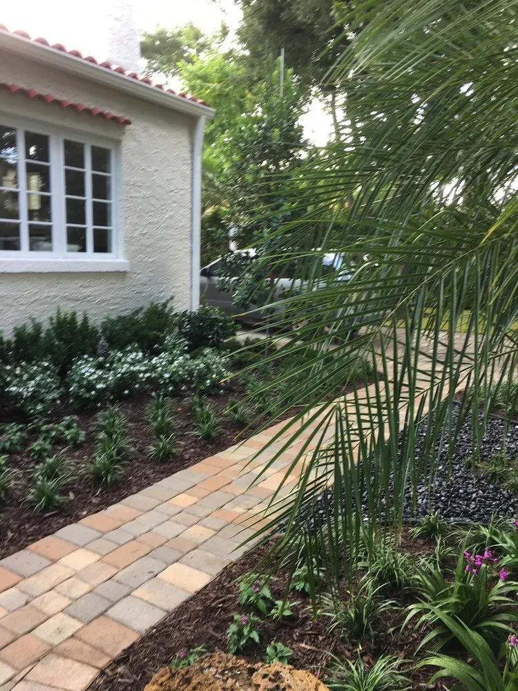 Local landscape installation in Miami, FL by Evergreen Sprinkler Systems