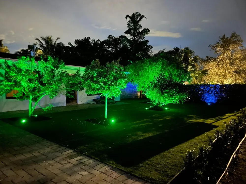 Professional outdoor landscaping in Boca Raton, FL - Evergreen Tech Landscaping