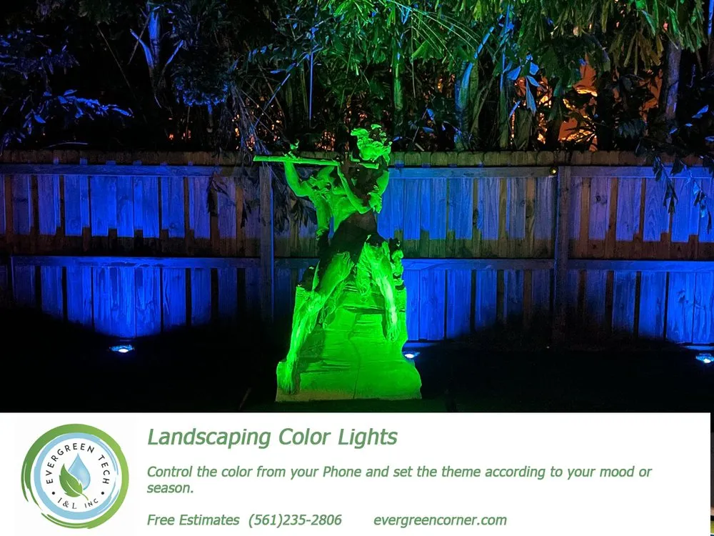 Reliable landscape design experts serving Boca Raton, FL - Evergreen Tech Landscaping