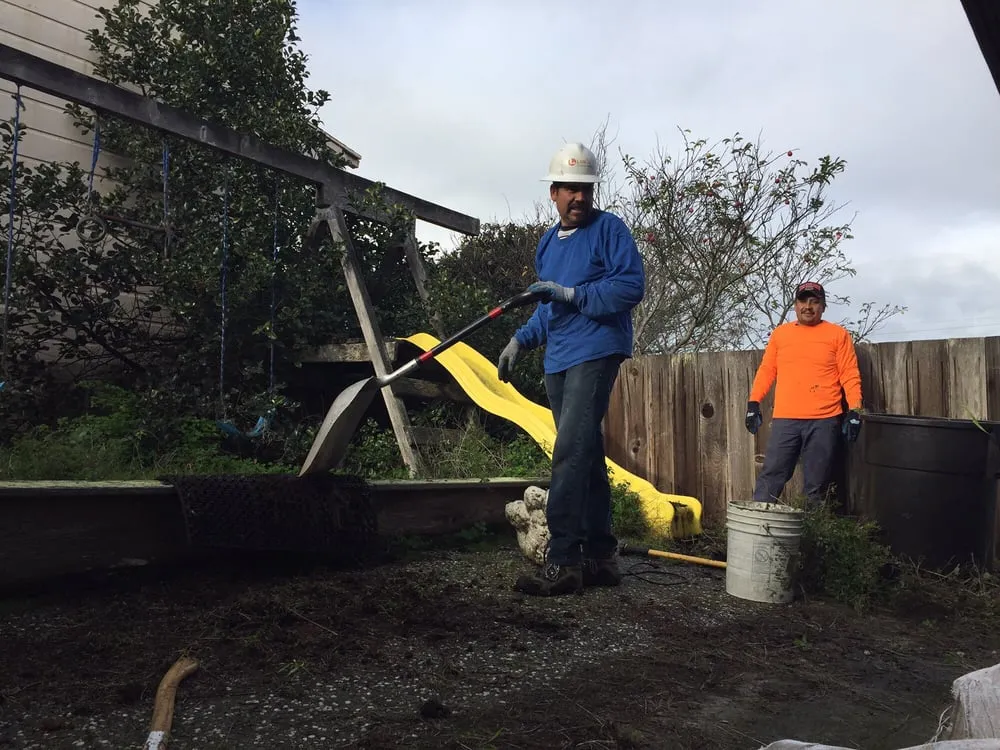 Custom lawn mowing service with custom design in San Francisco, CA by Evergreen Tree & Gardening Service