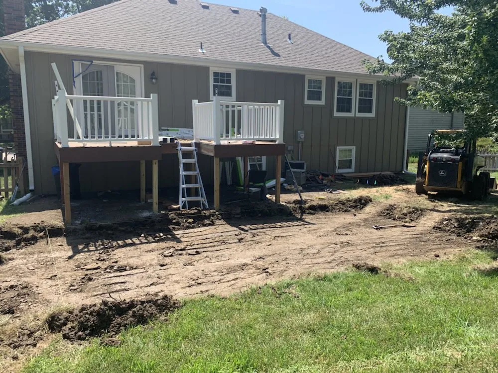 Trusted yard cleanup service with custom design in Topeka, KS by EverGreen Tree & Landscape