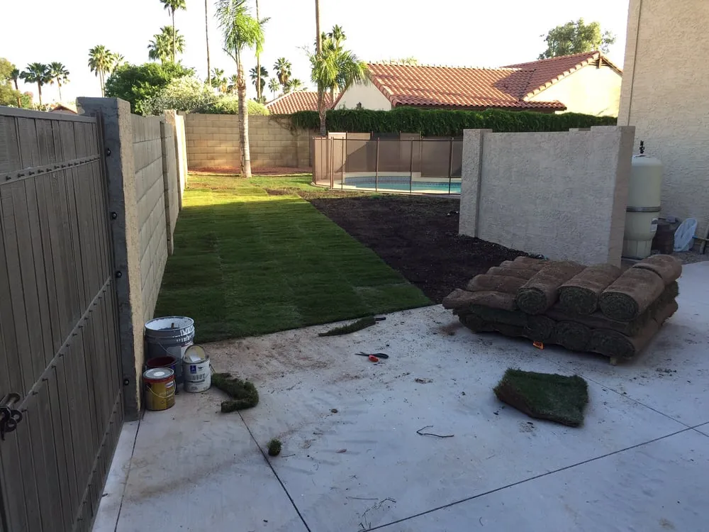 Affordable garden landscaping experts serving Chandler, AZ - Evergreen Turf