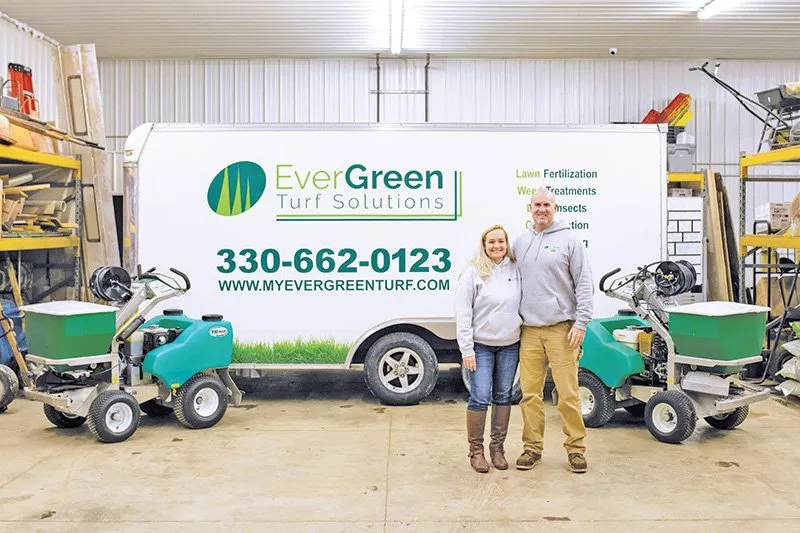 Professional outdoor landscaping for outdoor upgrades in City, OH by EverGreen Turf Solutions