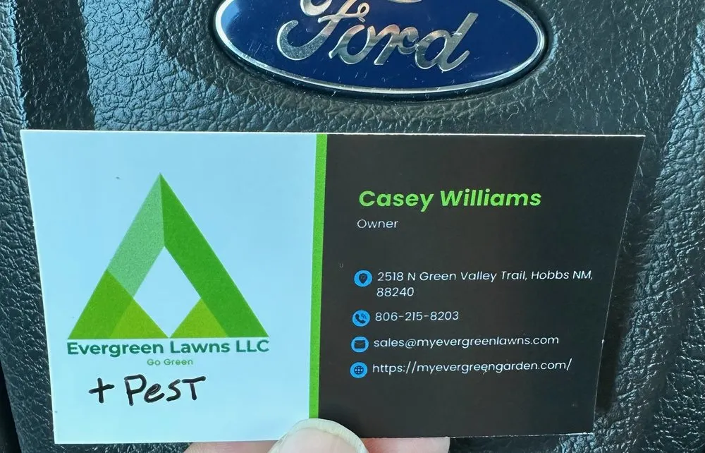 Professional residential landscaping in Hobbs, NM by Evergreen, Weed And Pest Control