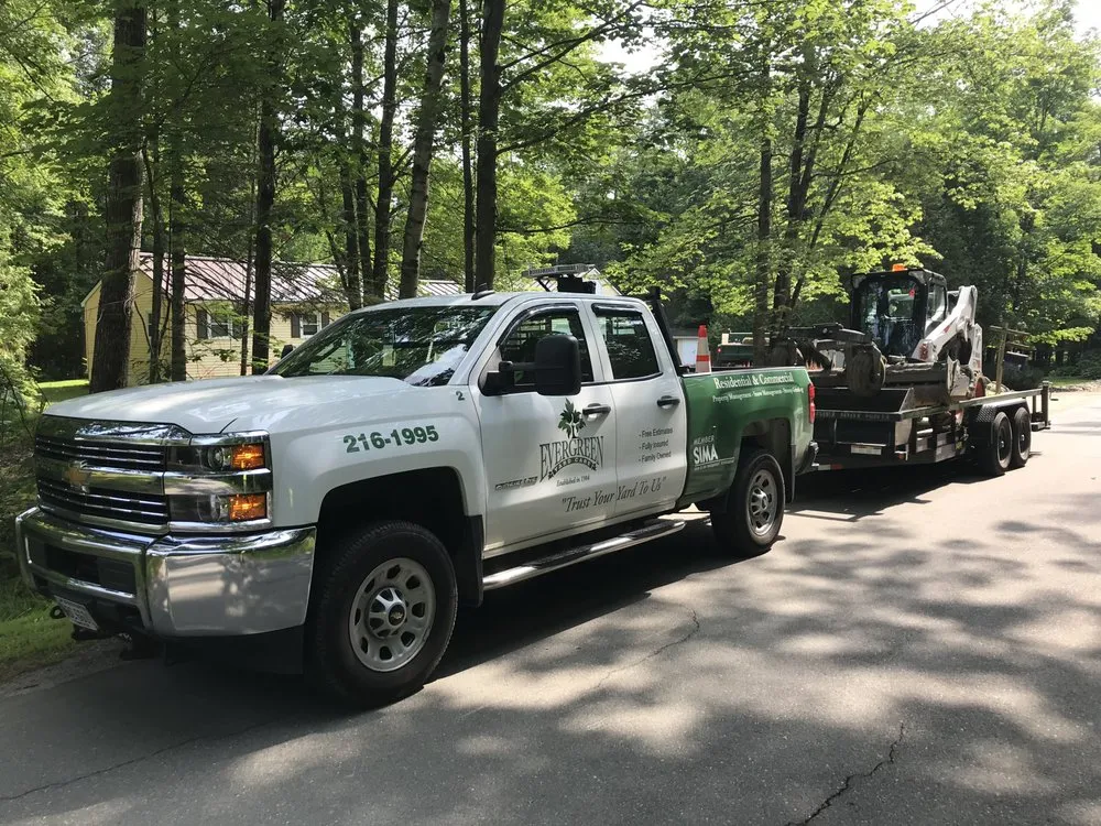 Professional landscape design in Winslow, ME by Evergreen Yard Care