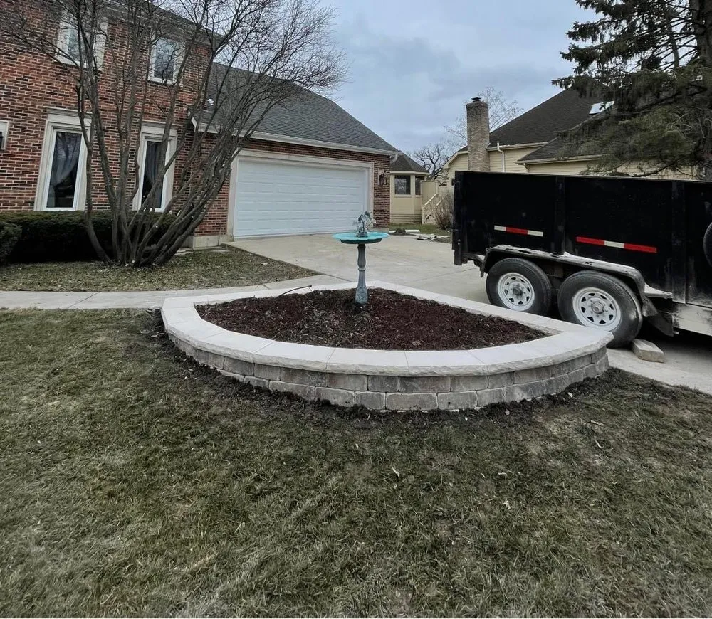 Expert landscape installation for homes across West Chicago, IL - Everlast Landscape Design