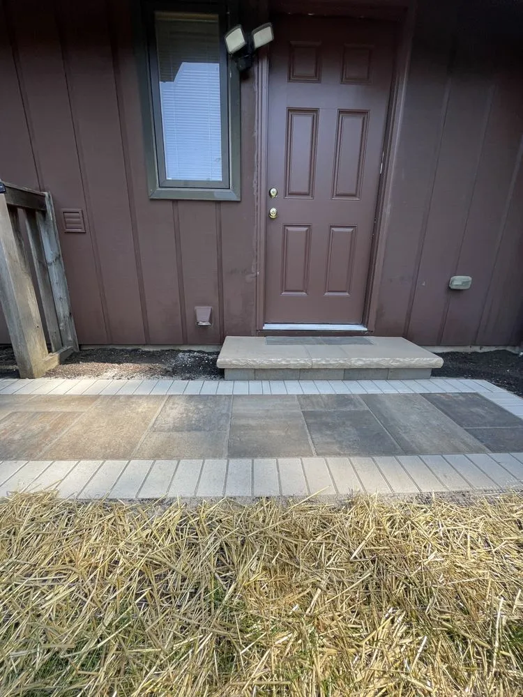 Custom landscape design with custom design in West Chicago, IL by Everlast Landscape Design