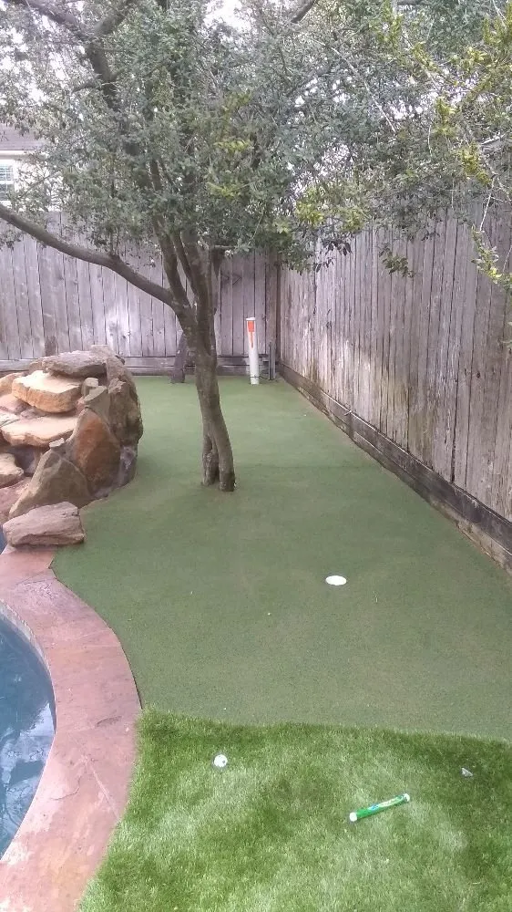 Custom landscape design in Spring, TX - Everlasting Greens