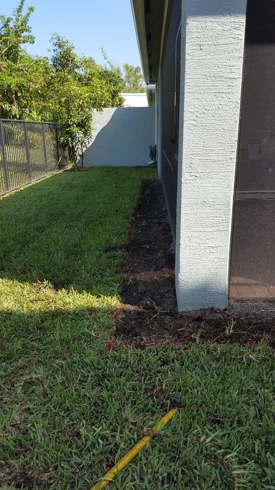 Affordable landscape installation with custom design in Boynton Beach, FL by Everlasting Lawn