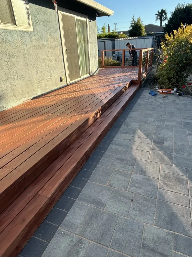 Top-rated outdoor landscaping with custom design in Richmond, CA by Evermont Landscape