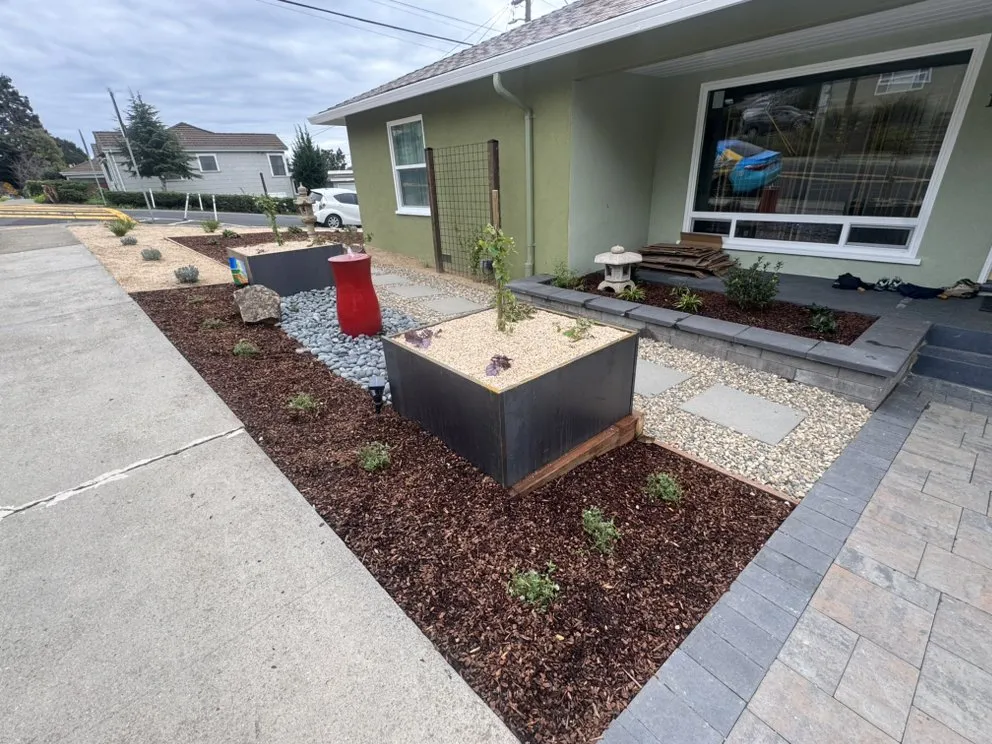 Professional landscape installation in Richmond, CA - Evermont Landscape