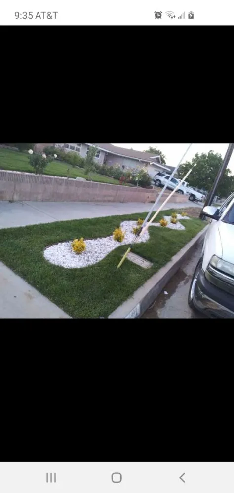 Custom outdoor landscaping in Compton, CA by Ever's Landscaping