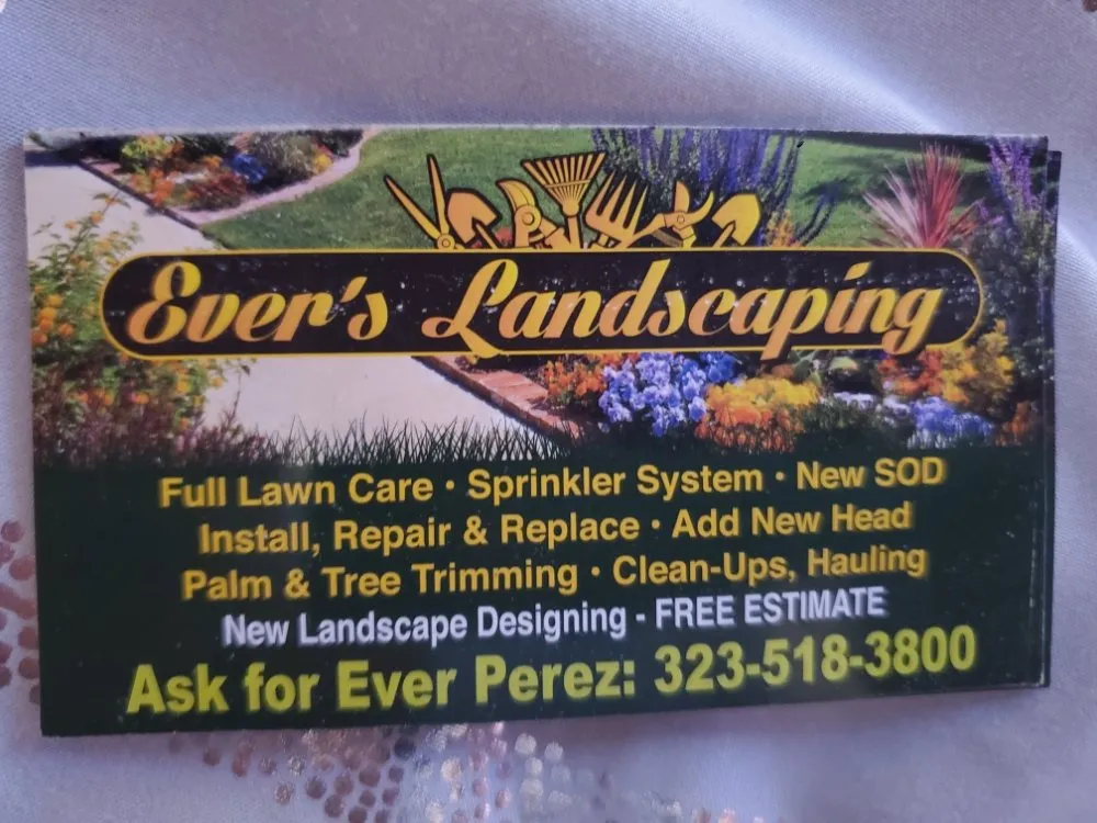 Top-rated landscape design in Compton, CA - Ever's Landscaping