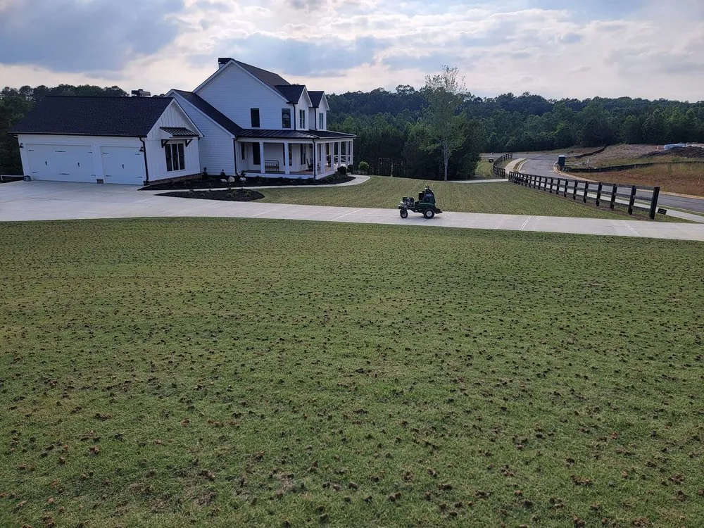 Custom landscaping services in Canton, GA by Everspaugh Lawn Services