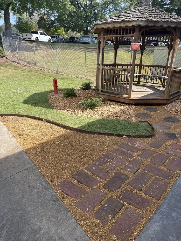 Top-rated residential landscaping in Fayetteville, GA by Everstone Landscape Management