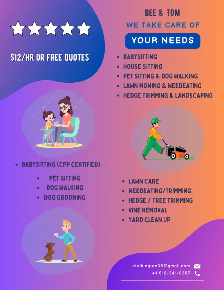 Custom landscape installation for residential properties across Columbus, IN - Everyday Services by Bee & Tom