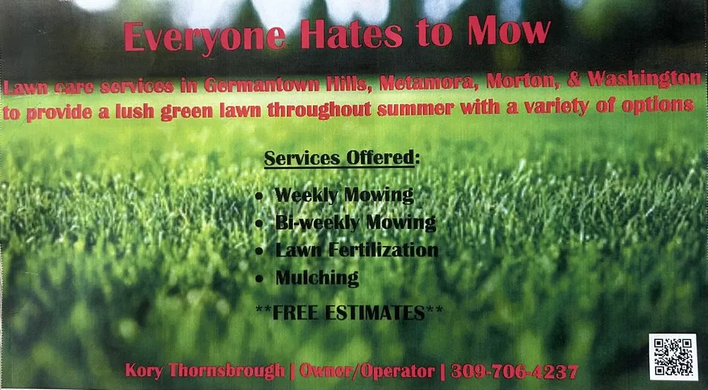 Custom landscape installation experts serving Washington, IL - Everyone Hates To Mow