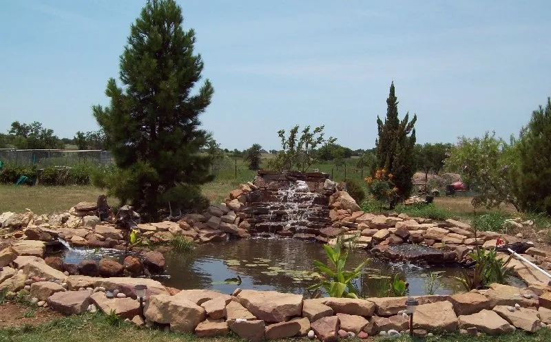 Local outdoor landscaping for homes in Fort Worth, TX by Everything Fishy