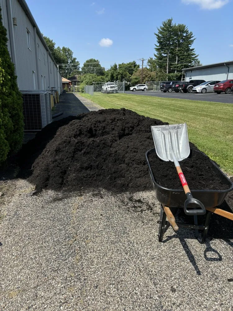 Custom landscape installation with custom design in Louisville, KY by Everything Green Property Maintenance