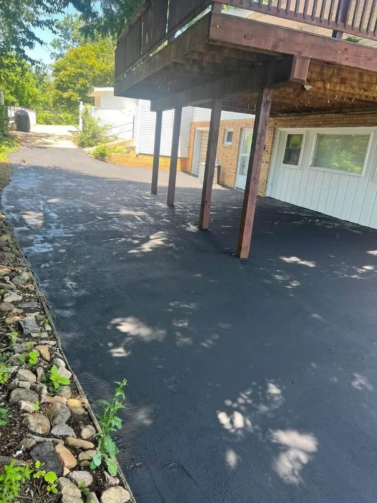 Custom yard cleanup service in Afton, TN by Everything Landscaping