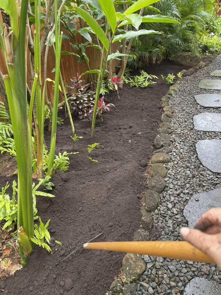 Professional yard cleanup service with custom design in Urban Honolulu, HI by Everything Sprinkler and Maintenance