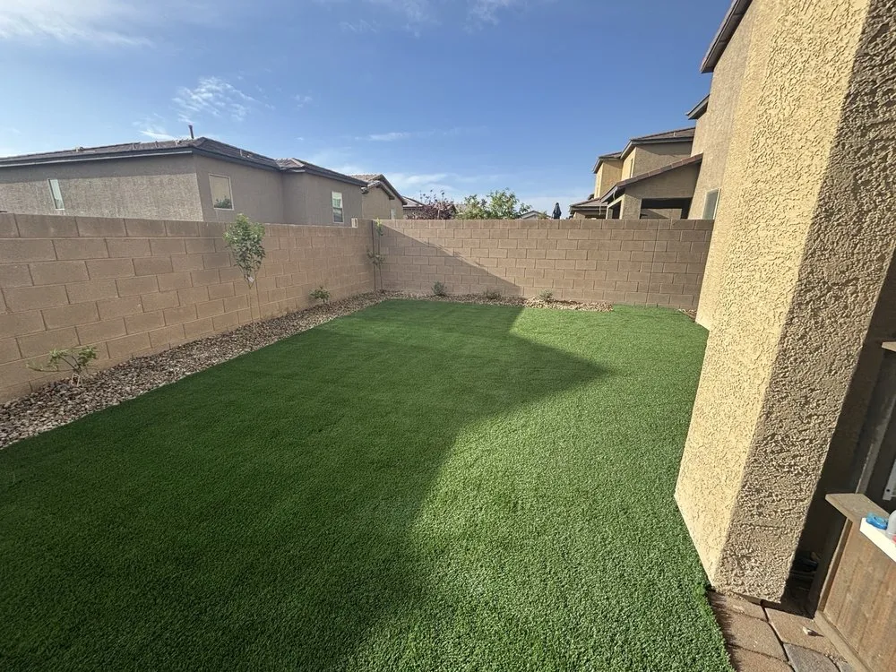 Reliable landscape installation for residential properties in Las Vegas, NV by Everything Turf Pros