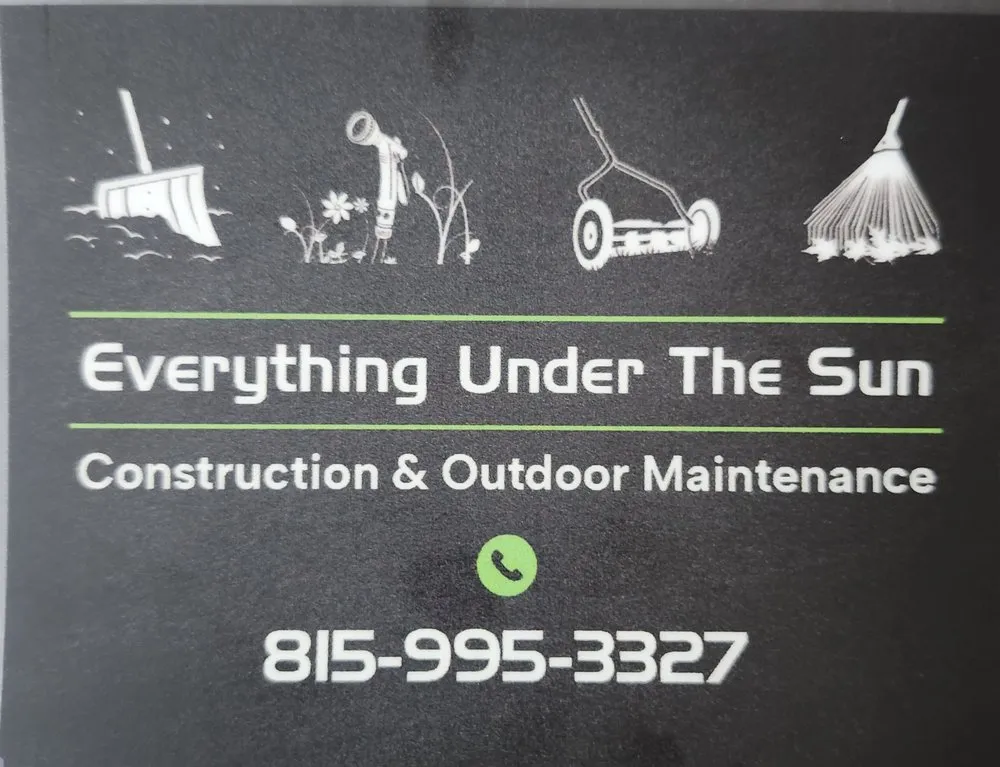 Reliable lawn mowing service in Joliet, IL by Everything Under The Sun Construction