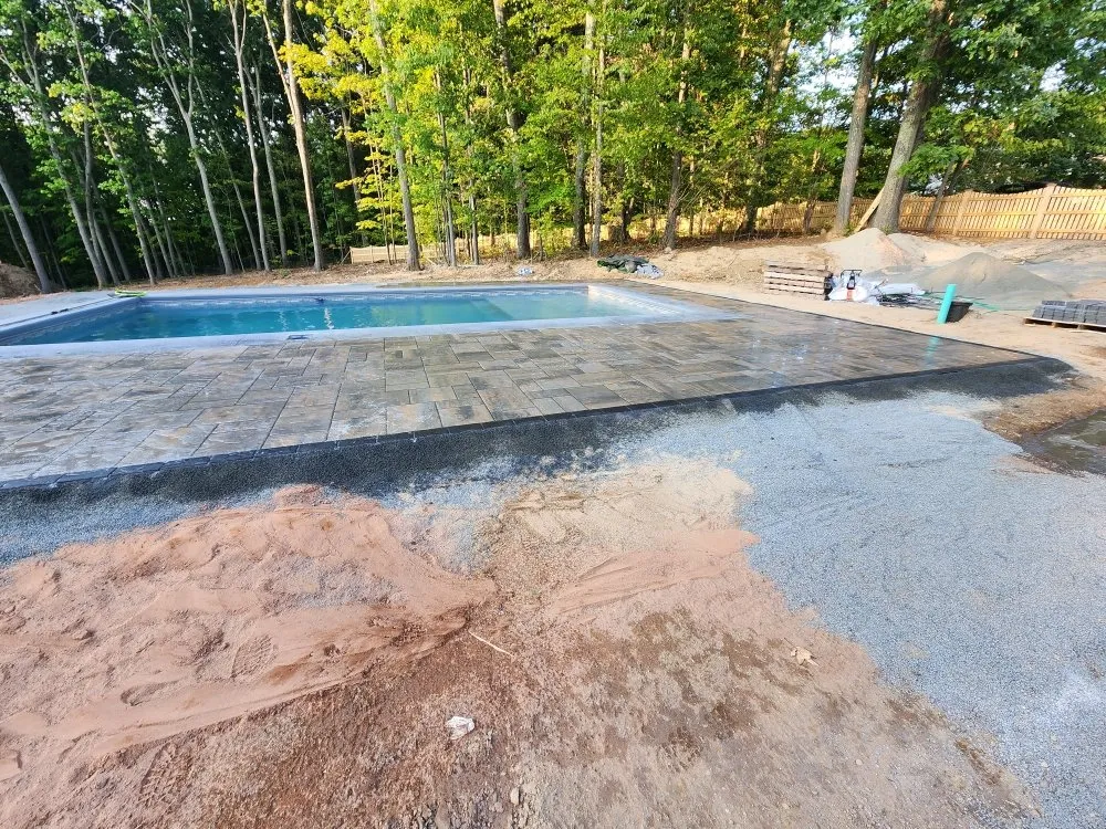 Expert landscape installation for residential properties in New Britain, CT by EVJ Landscape Construction