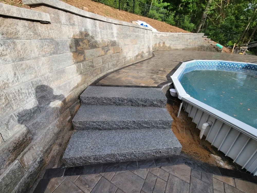Custom landscape design for outdoor upgrades in New Britain, CT by EVJ Landscape Construction