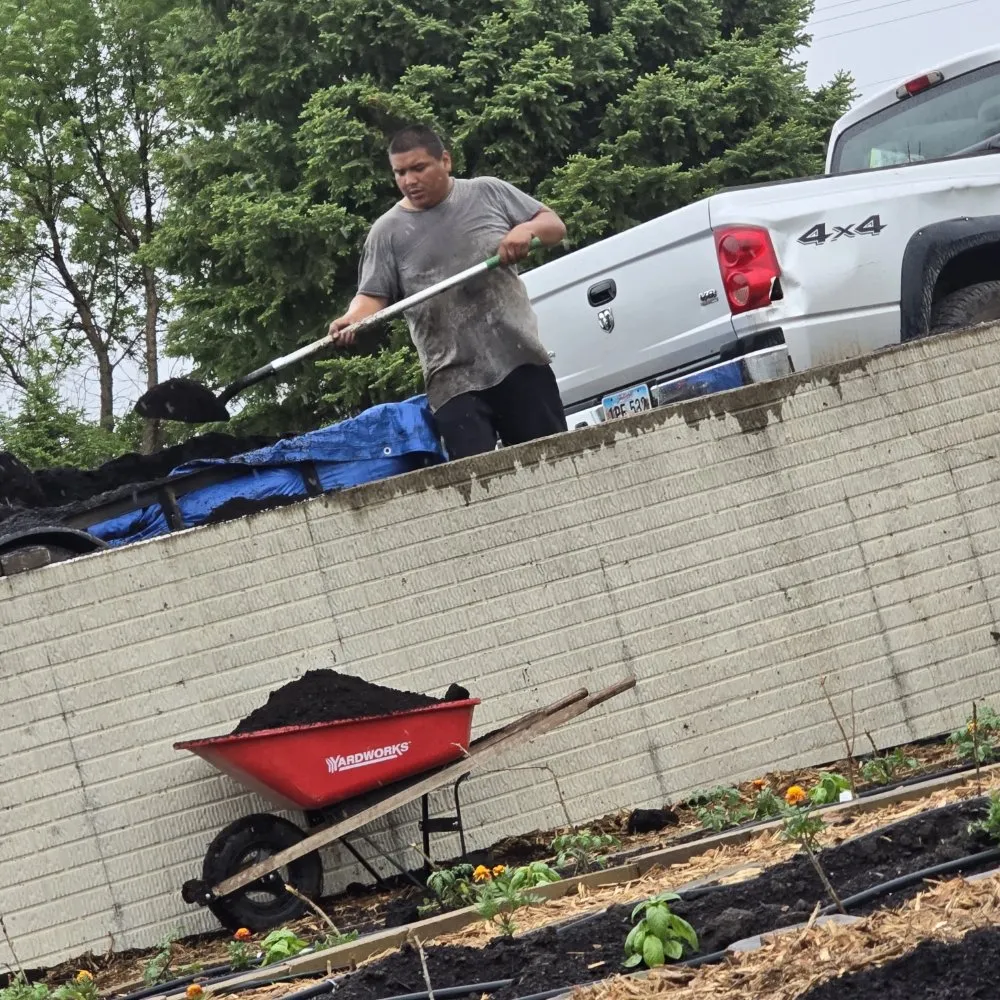 Expert yard cleanup service in Sioux Falls, SD by Evlos Property Maintenance