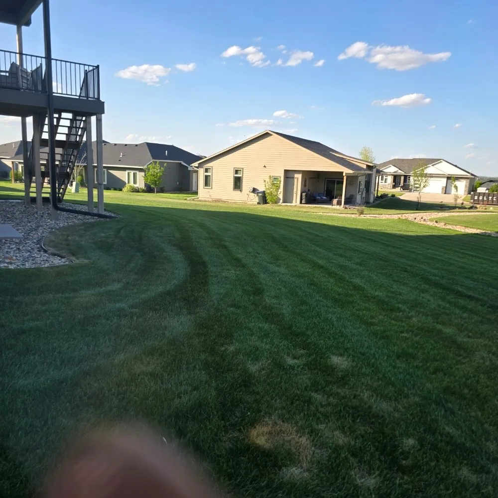 Affordable outdoor landscaping in Sioux Falls, SD by Evlos Property Maintenance