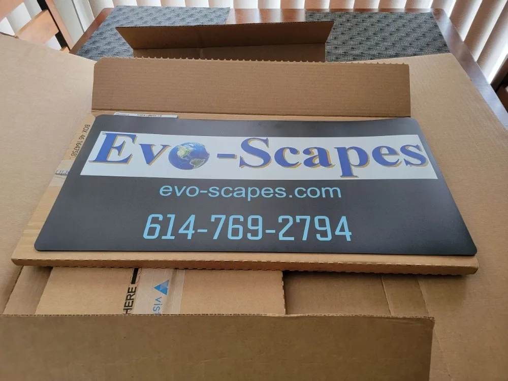Custom landscape installation in Columbus, OH by Evo Scapes