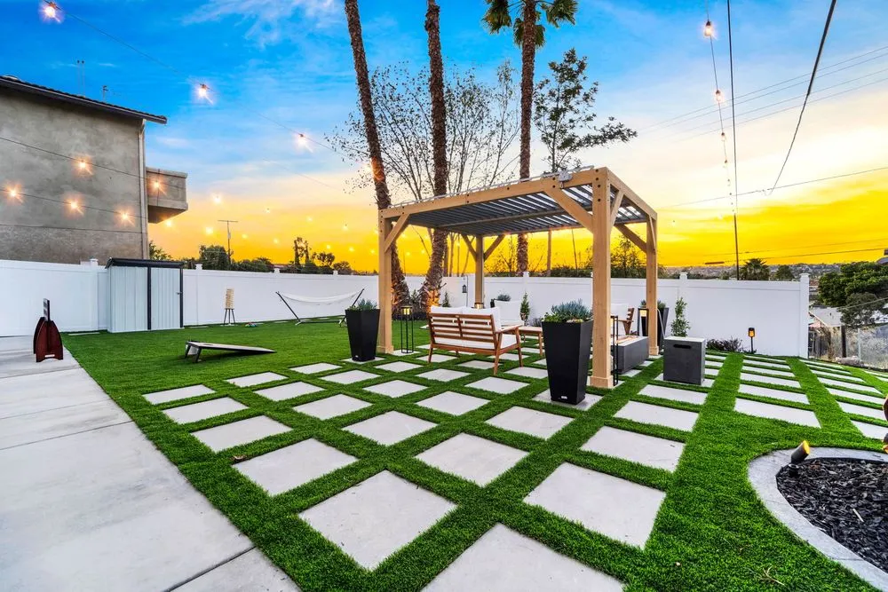 Custom residential landscaping in San Diego, CA by Evo Turf & Pavers