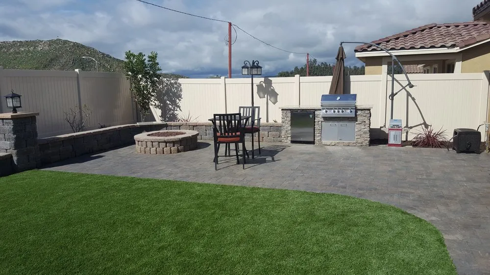Top-rated garden landscaping for year-round maintenance in San Diego, CA by Evo Turf & Pavers