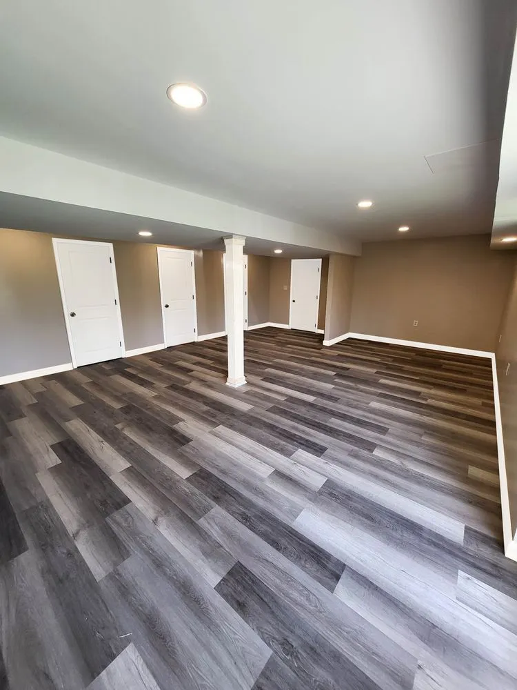 Custom landscape installation in Hanover, PA by Evolution Homes