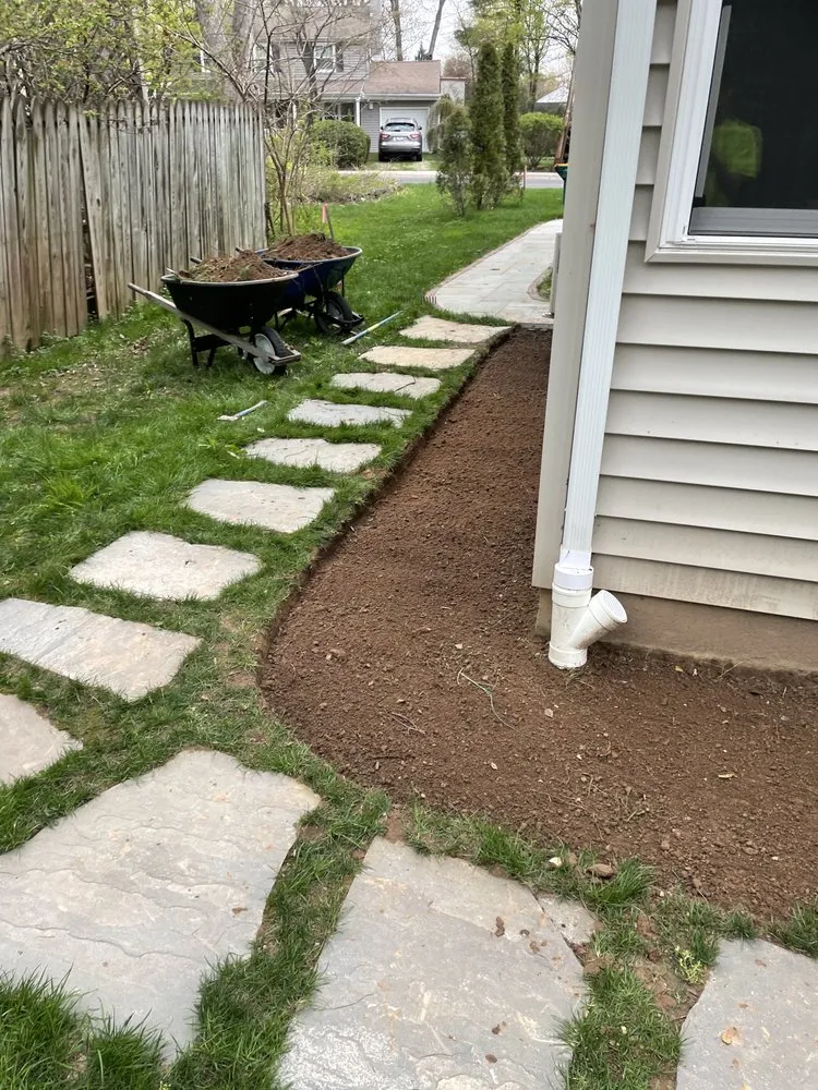 Custom landscape installation for outdoor upgrades in Chalfont, PA by Evolution Lawn & Landscape LLC