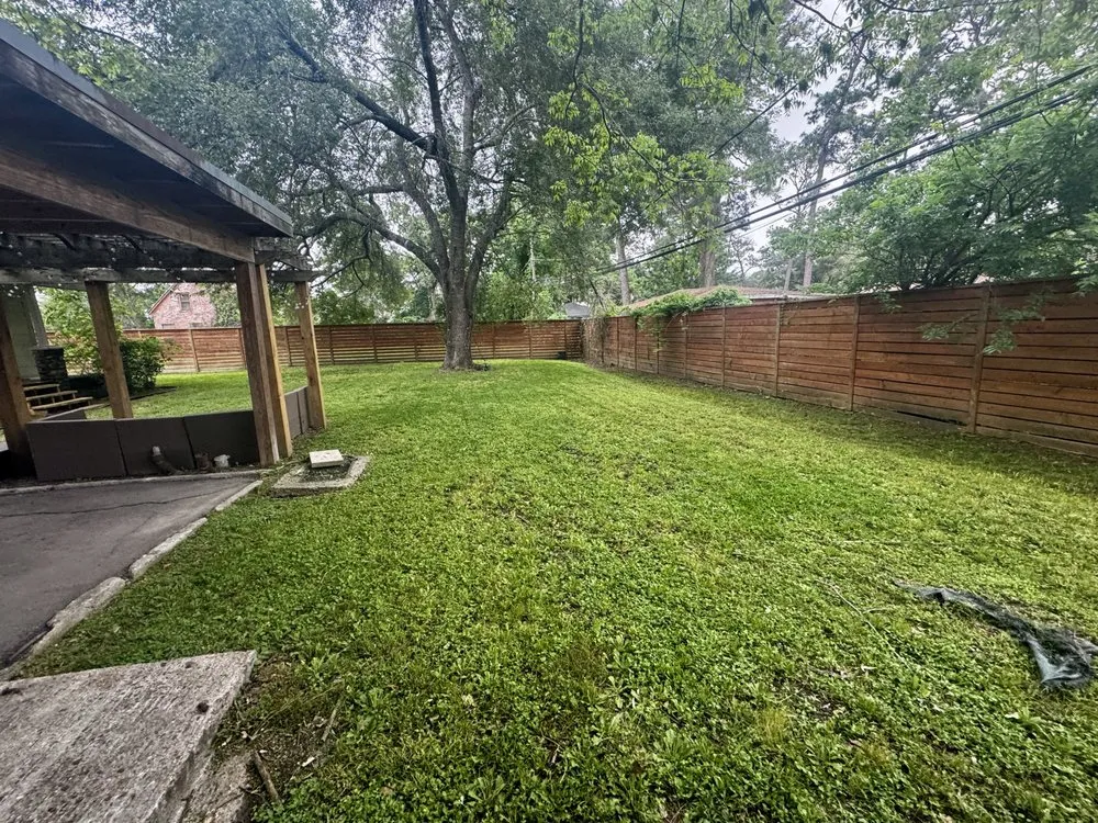 Professional landscape design in Houston, TX by Evolution Lawn Services