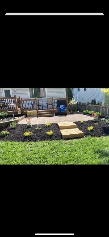 Affordable garden landscaping in Columbus, OH by Evolve Renovations