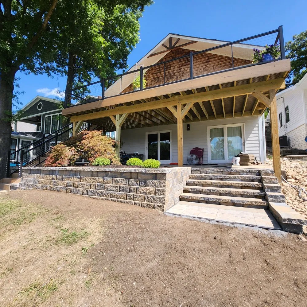 Professional residential landscaping for residential properties in Lees Summit, MO by Evolving Landscapes