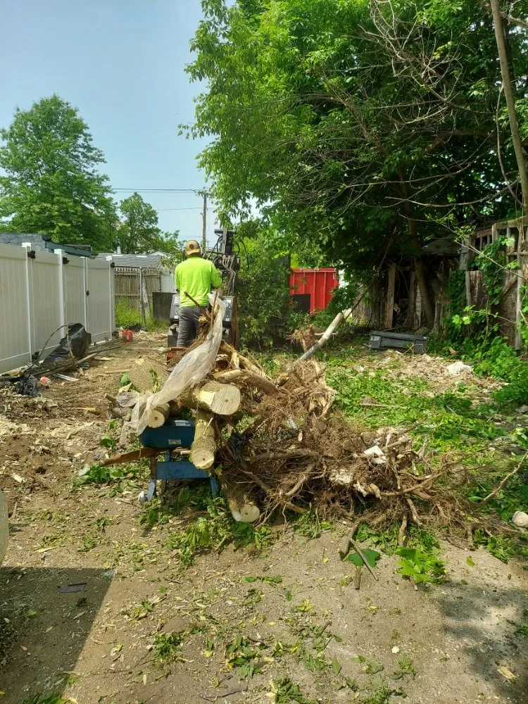 Local landscape installation in Glen Cove, NY by Evoras Landscaping Services