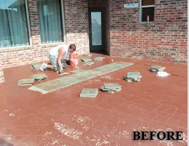 Custom garden landscaping near you in Oklahoma City, OK by EWF Earth Water Fire