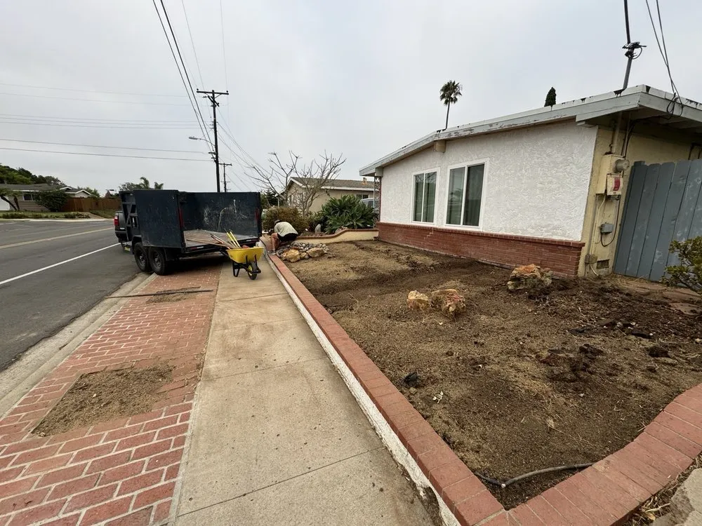 Local outdoor landscaping for beautiful yards across Escondido, CA - Excavation Dirt Works & Grading