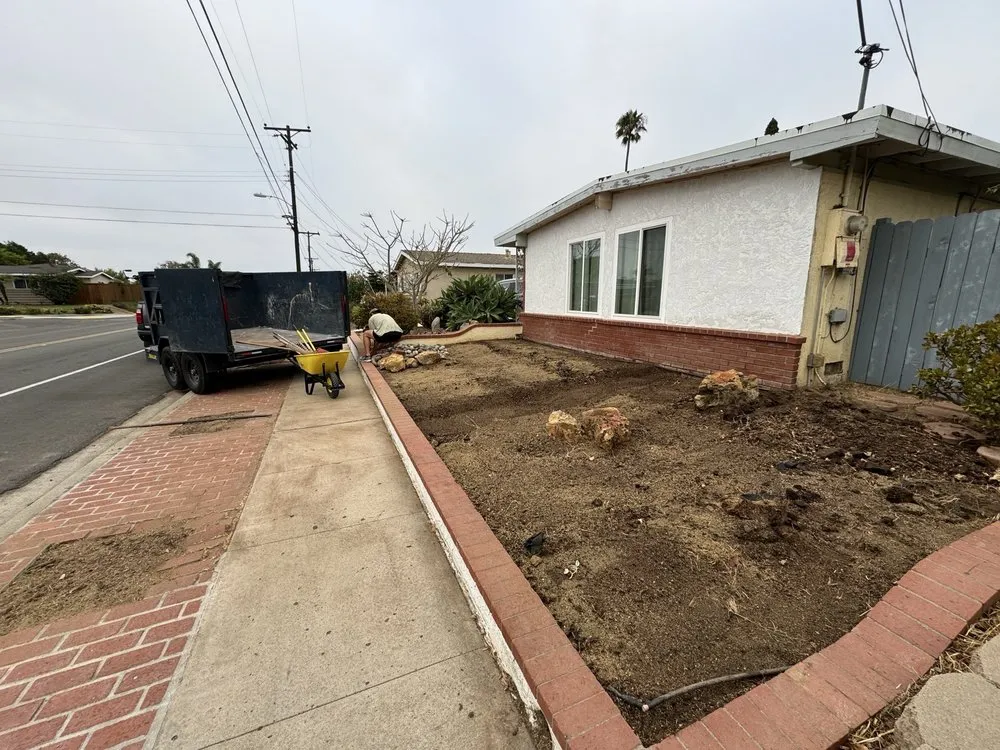 Expert yard cleanup service in Escondido, CA - Excavation Dirt Works & Grading