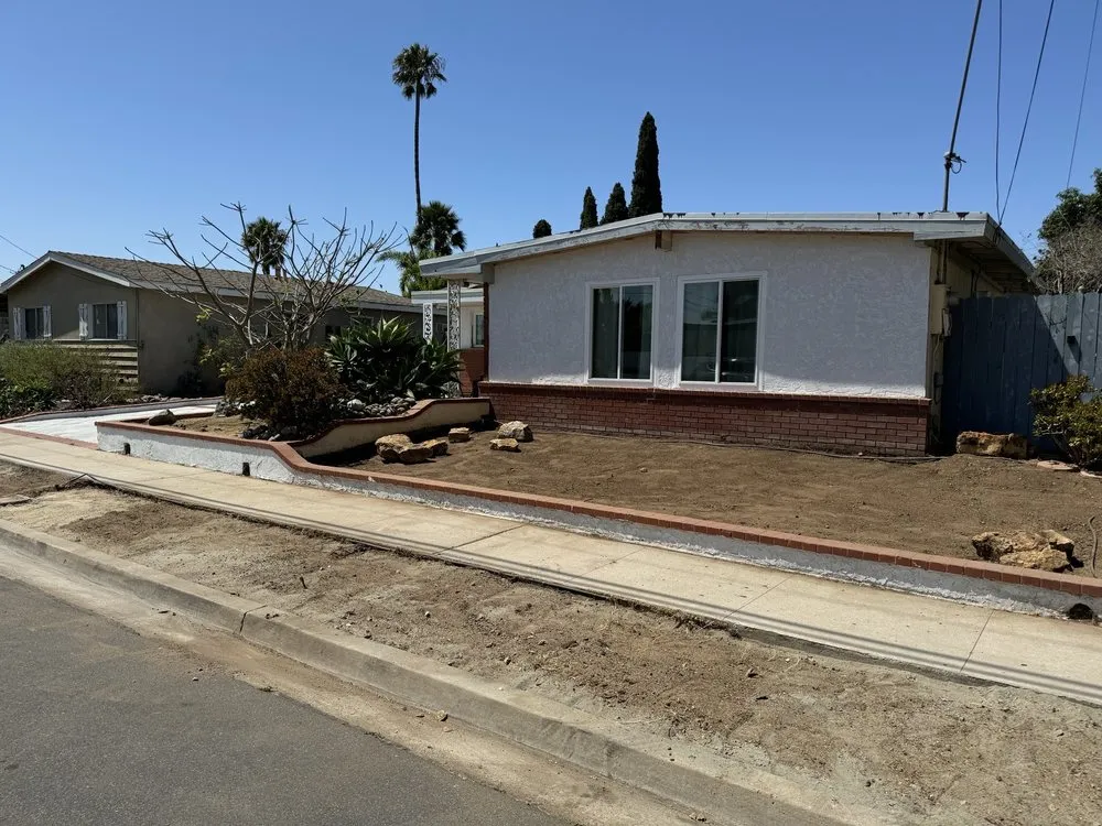 Professional lawn care service in Escondido, CA by Excavation Dirt Works & Grading