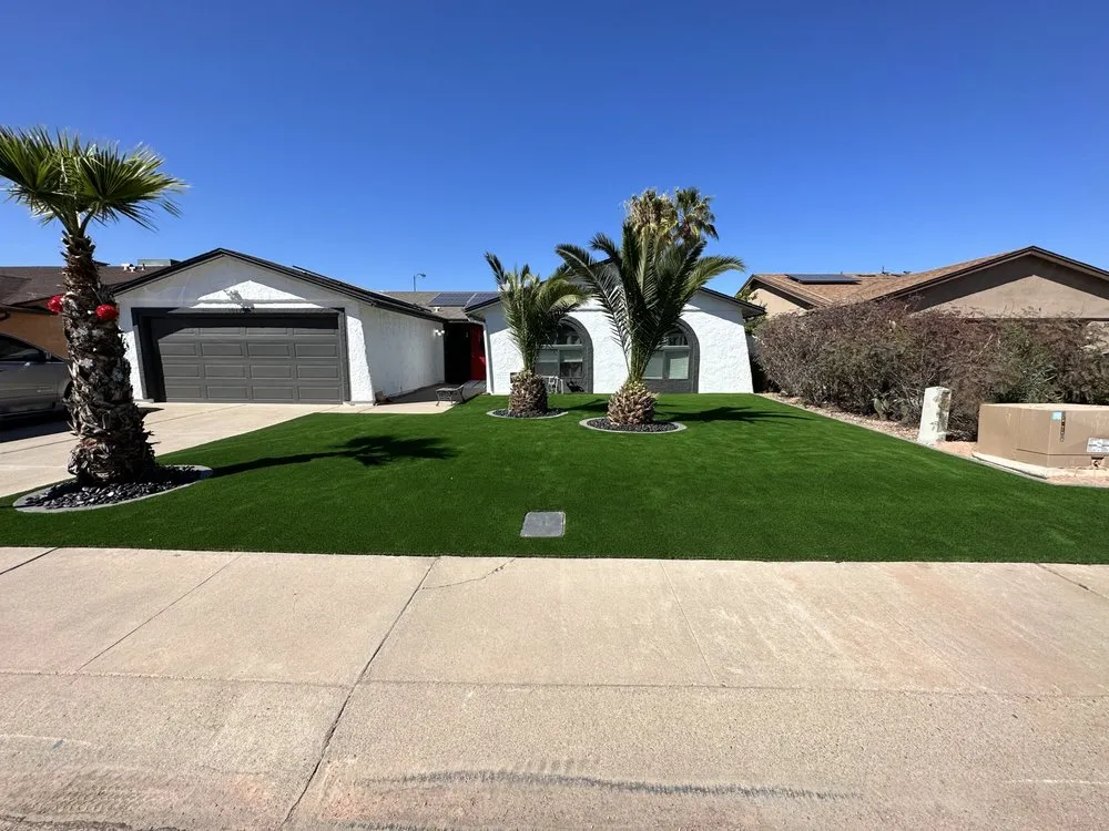 Local yard maintenance in Phoenix, AZ by Excel Landscape & Design