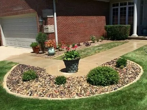Reliable yard cleanup service with custom design in Des Moines, IA by Excel Lawns & Landscape