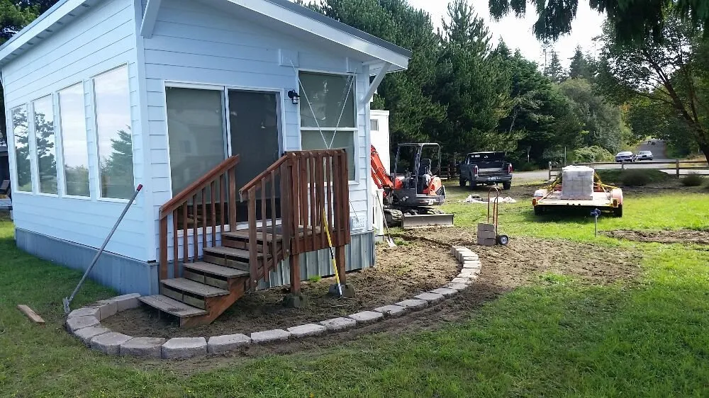 Affordable residential landscaping in Port Angeles, WA by Excel Services