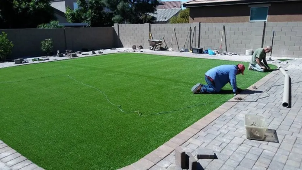 Trusted lawn mowing service with custom design in Surprise, AZ by Excelerated Landscaping